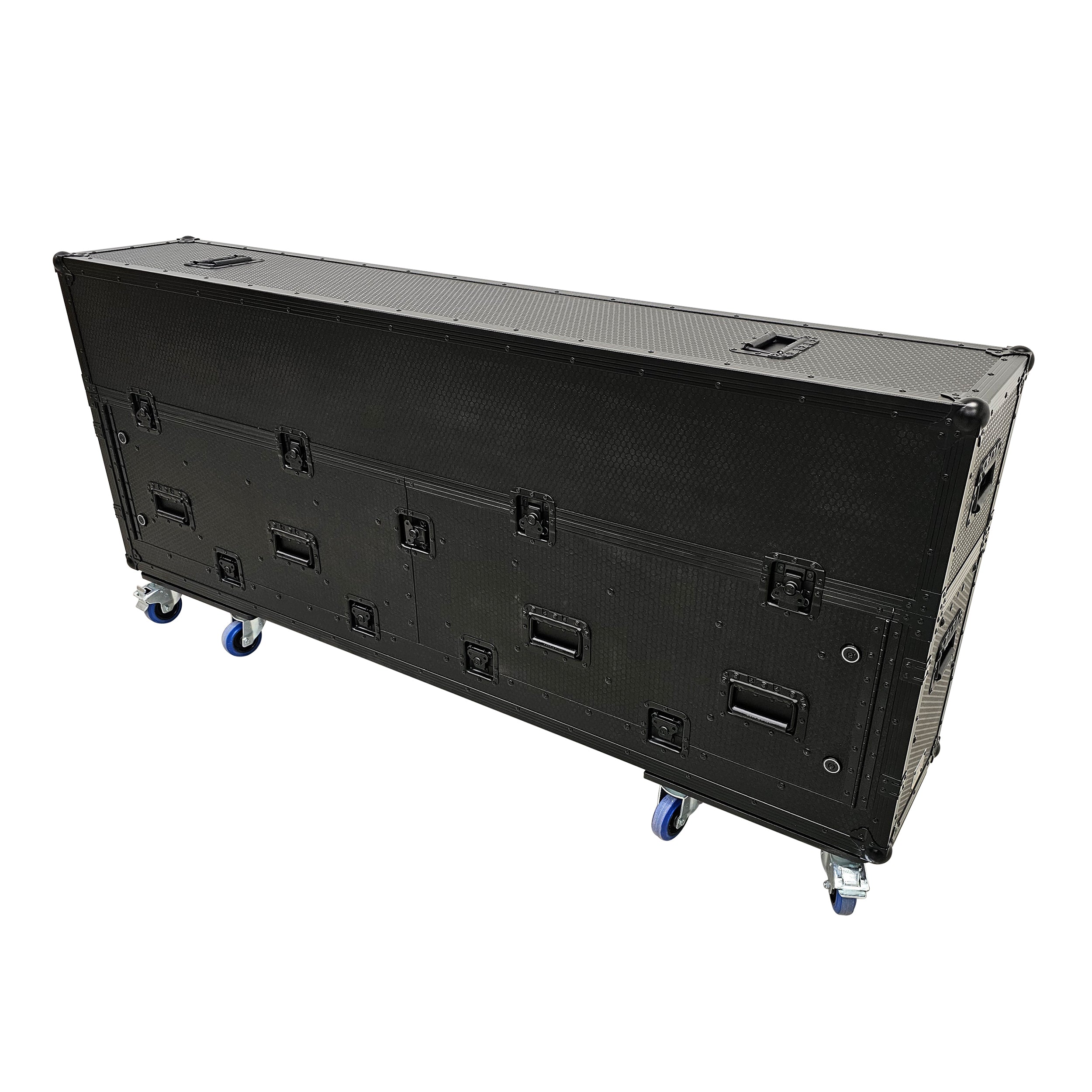 ProX Flip-Ready Easy Retracting Hydraulic Lift Case for 4x Pioneer CDJ-3000 and DJM-V10 or A9 System