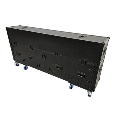 ProX Flip-Ready Easy Retracting Hydraulic Lift Case for 4x Pioneer CDJ-3000 and DJM-V10 or A9 System