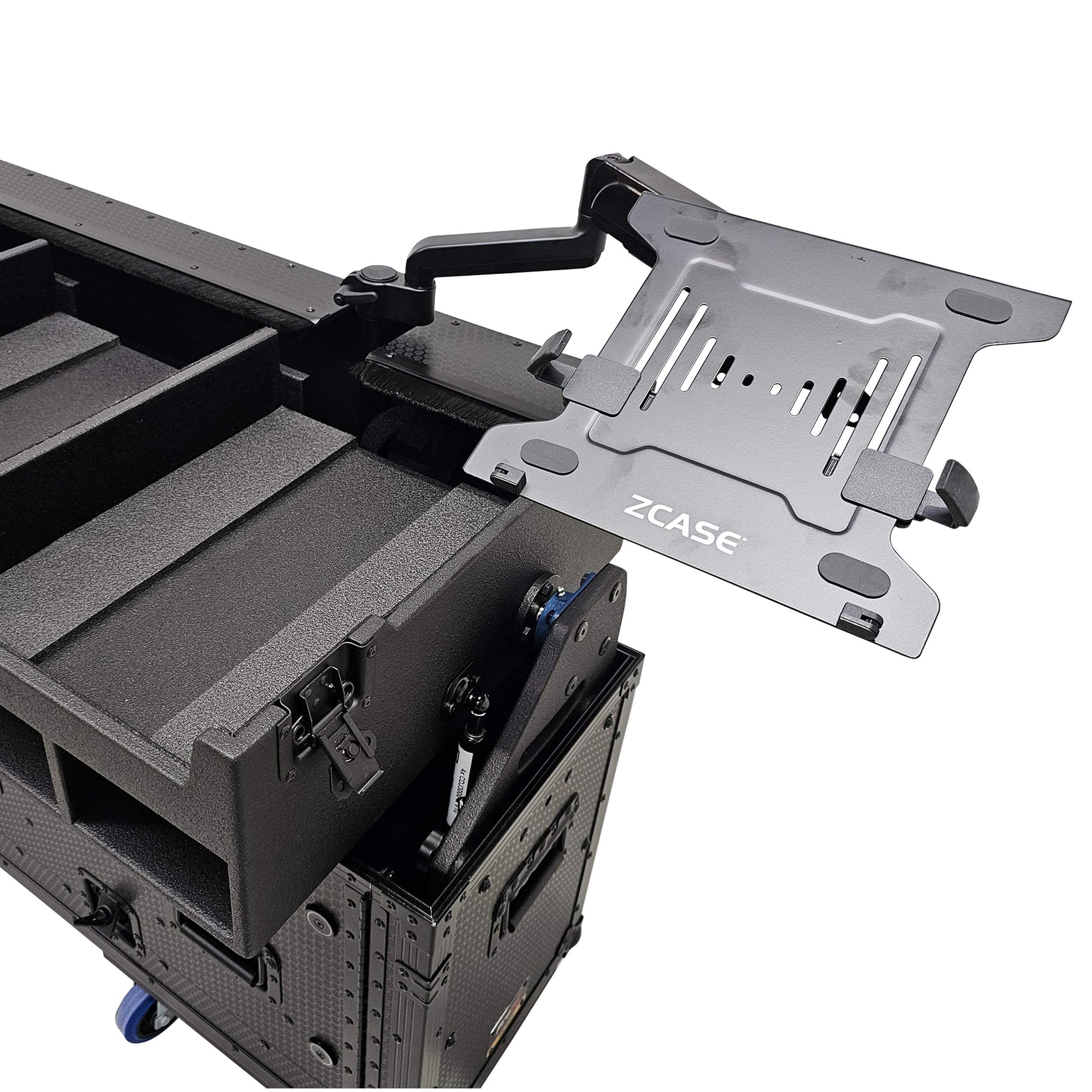 ProX Flip-Ready Easy Retracting Hydraulic Lift Case for 4x Pioneer CDJ-3000 and DJM-V10 or A9 System