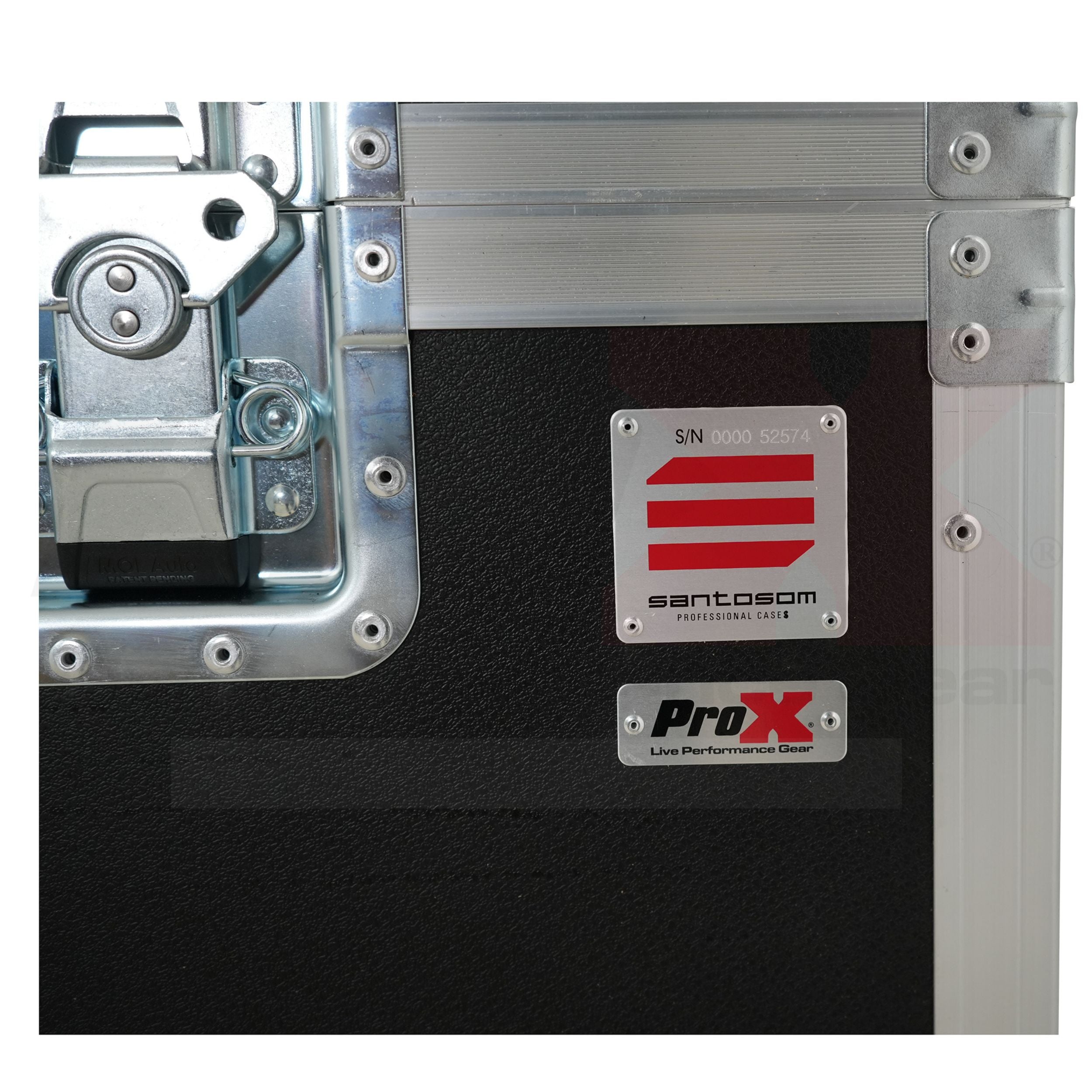 ProX Flight case for Yamaha Rivage PM5 CS-R5 Audio Console Mixer with Doghouse and Wheels by Santosom