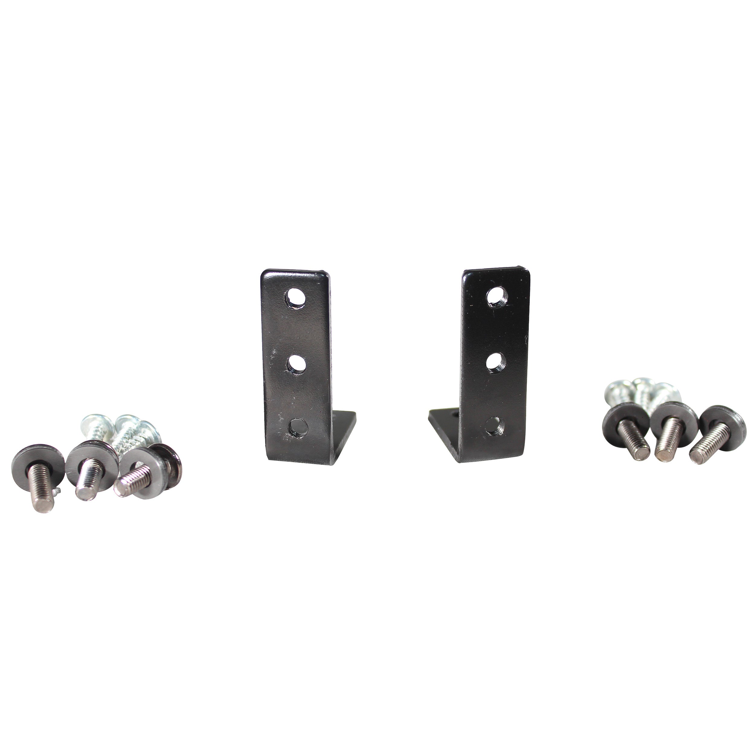 ProX 1U One Unit Rack Rails L Shape Bracket for DJ Controller Flight Cases