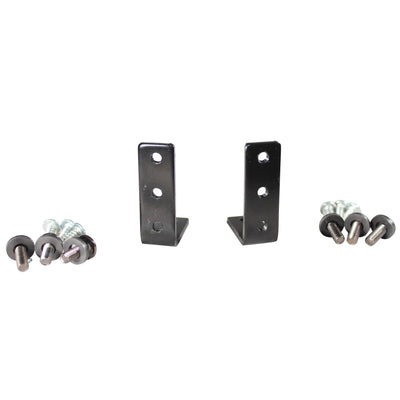 ProX 1U One Unit Rack Rails L Shape Bracket for DJ Controller Flight Cases