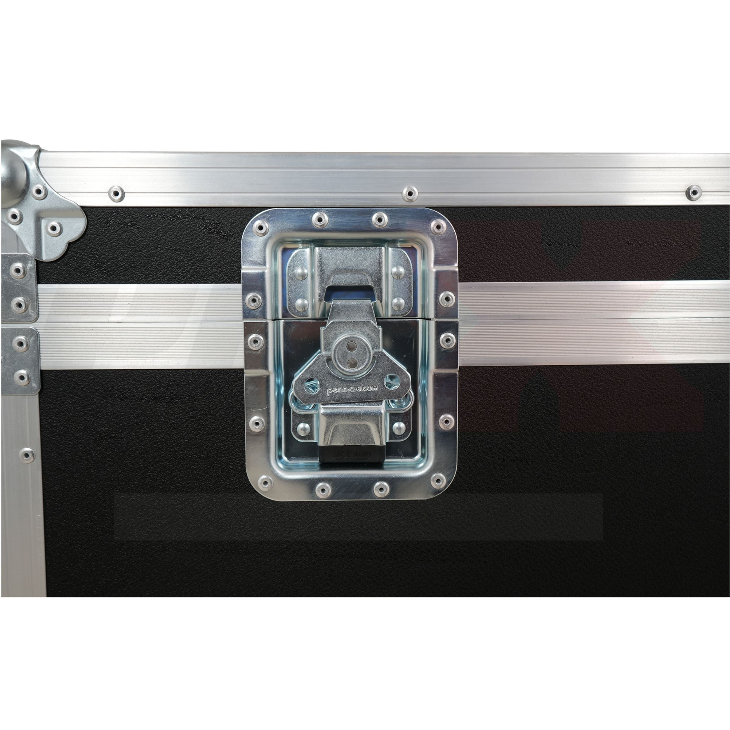 ProX Flight case for Yamaha Rivage PM5 CS-R5 Audio Console Mixer with Doghouse and Wheels by Santosom