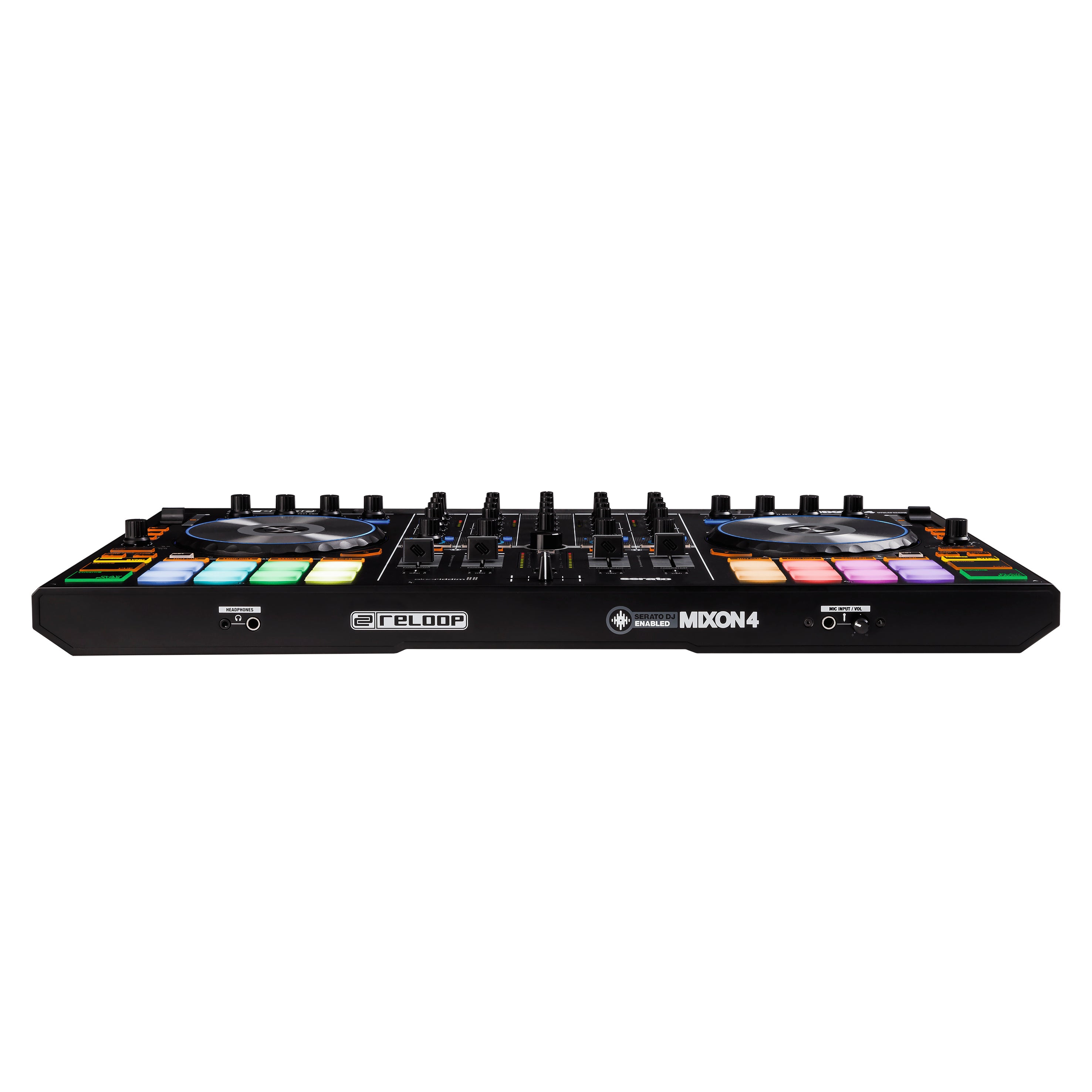Reloop Mixon 4 4-Channel Hybrid DJ Controller for Serato & Djay