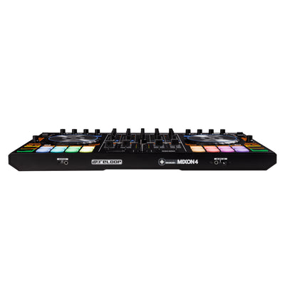 Reloop Mixon 4 - 4-Channel High Performance Hybrid DJ Controller For Serato DJ & Algoriddim
