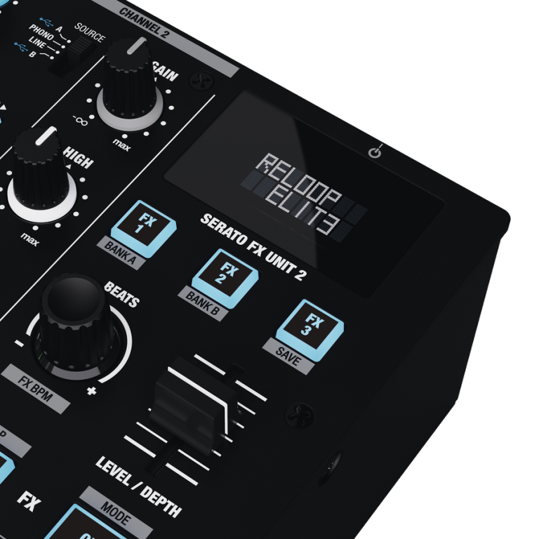 Reloop Elite - High Performance DVS Mixer for Serato