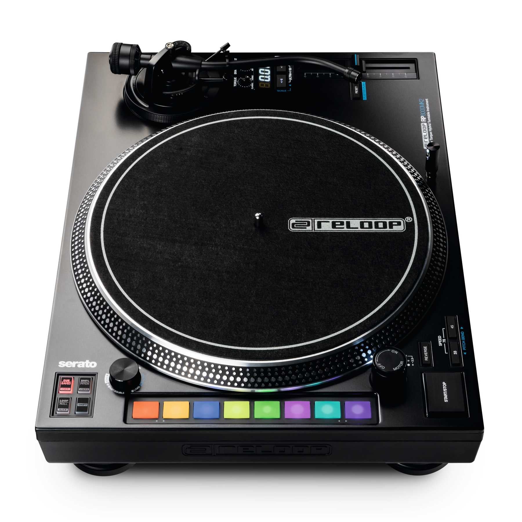 ほぼ新品未使用 RELOOP RP-8000MK2 Reloop RP-8000 MK2 Upper Torque Hybrid Turntable | The DJ Hookup