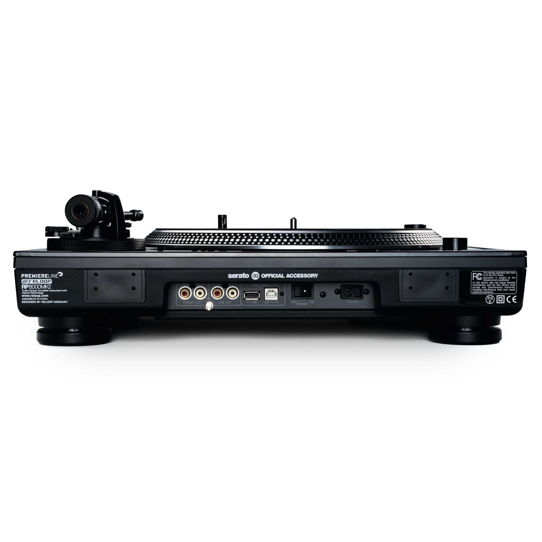Reloop RP-8000 MK2 Upper Torque Hybrid Turntable | The DJ Hookup