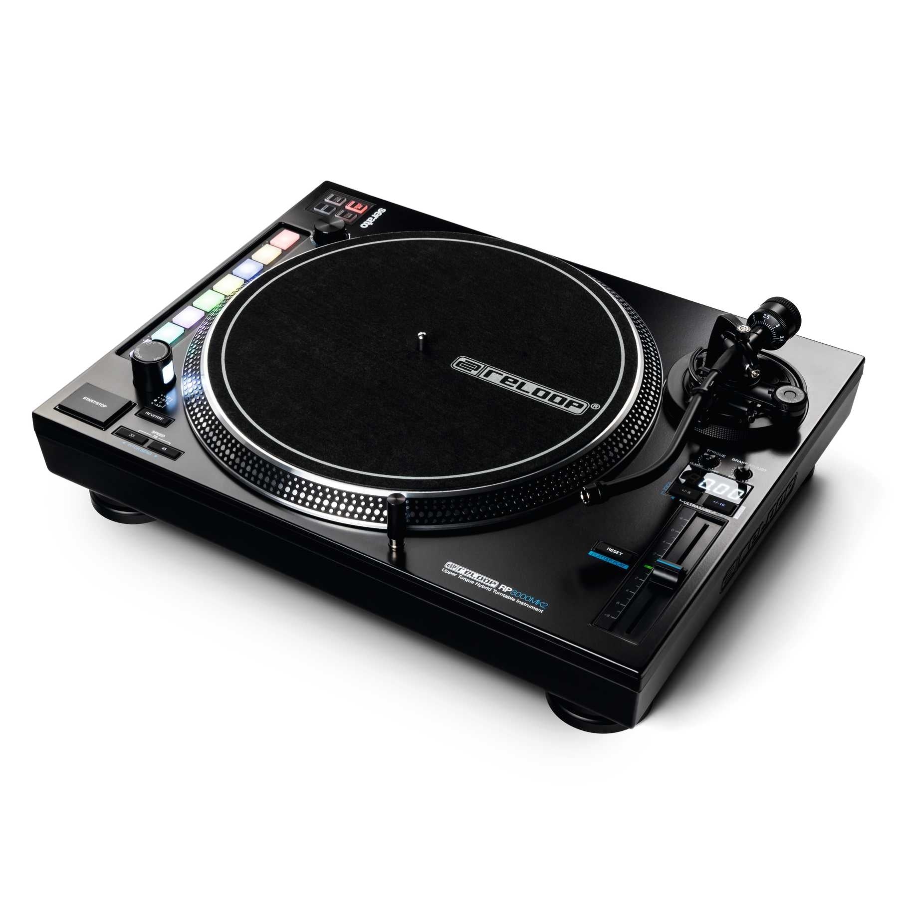 ほぼ新品未使用 RELOOP RP-8000MK2 Reloop RP-8000 MK2 Upper Torque Hybrid Turntable | The DJ Hookup