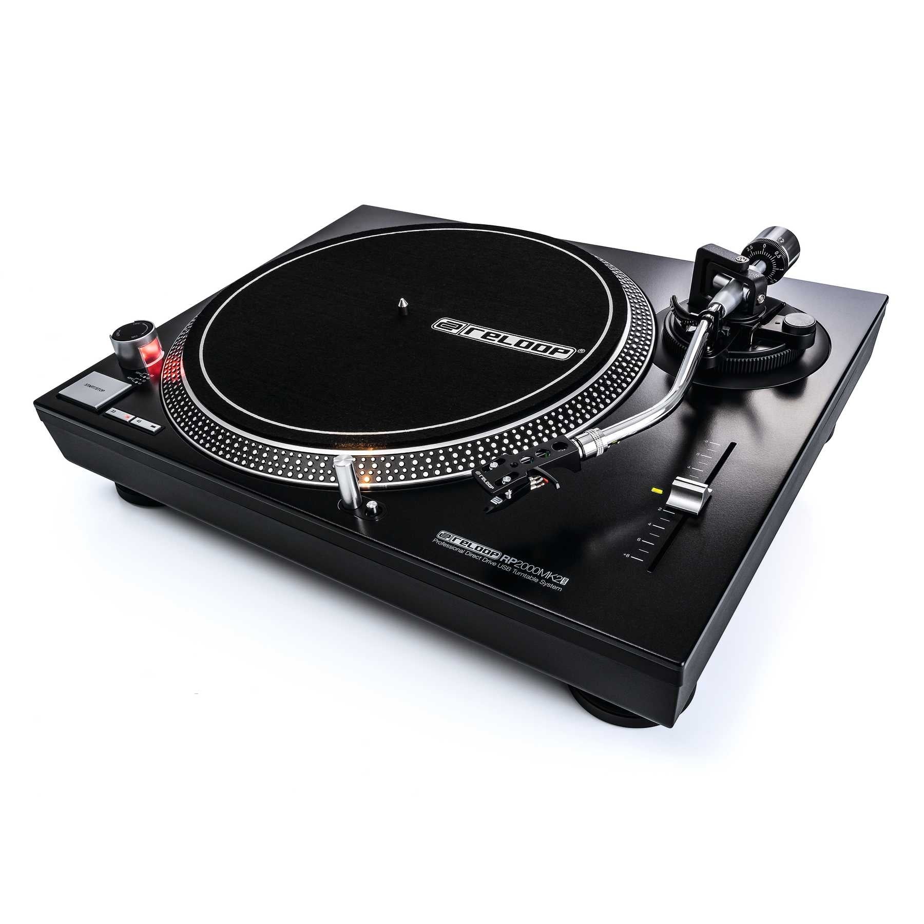 Reloop RP-2000MK2 USB - Professional Direct Drive USB Turntable System