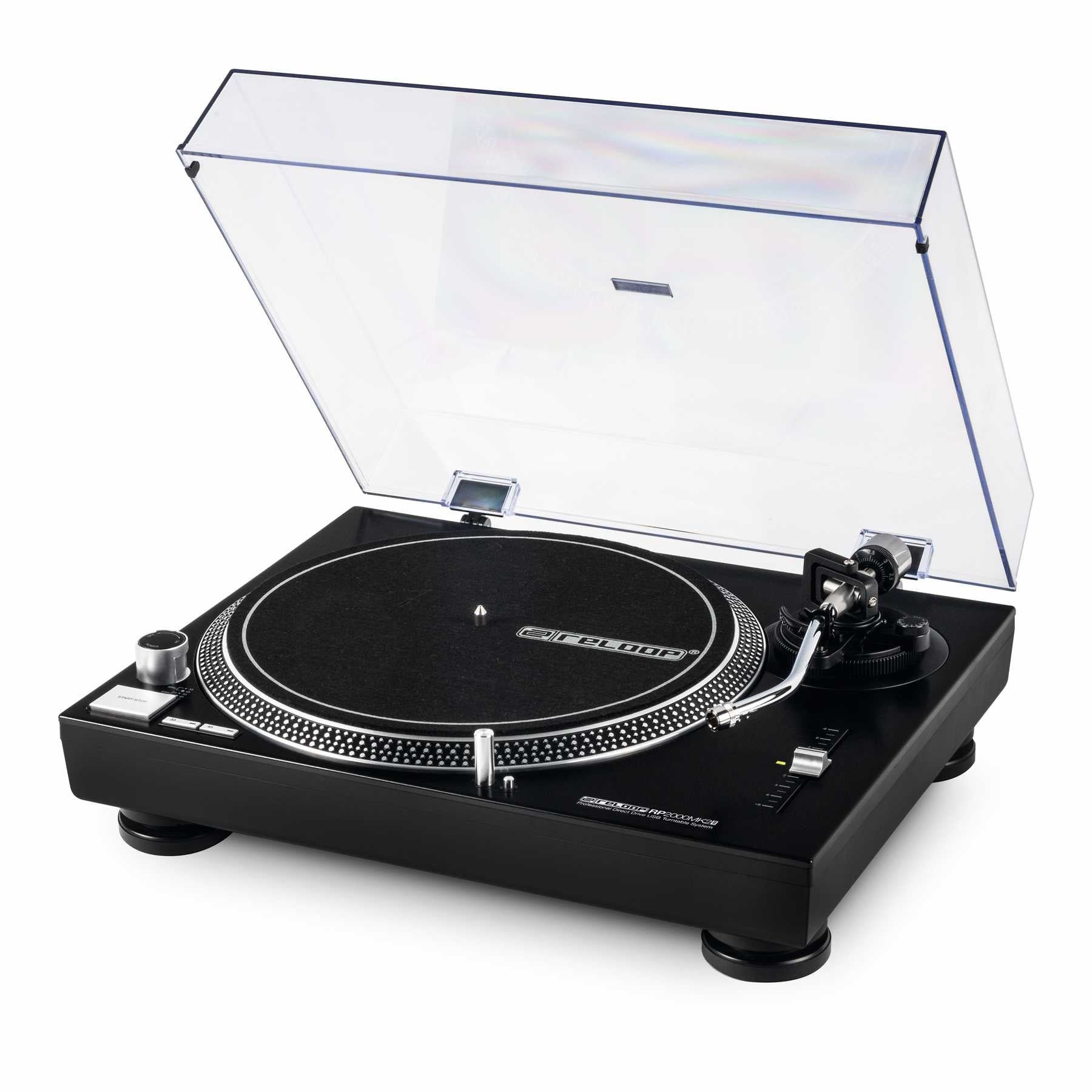 Reloop RP-2000MK2 USB - Professional Direct Drive USB Turntable System