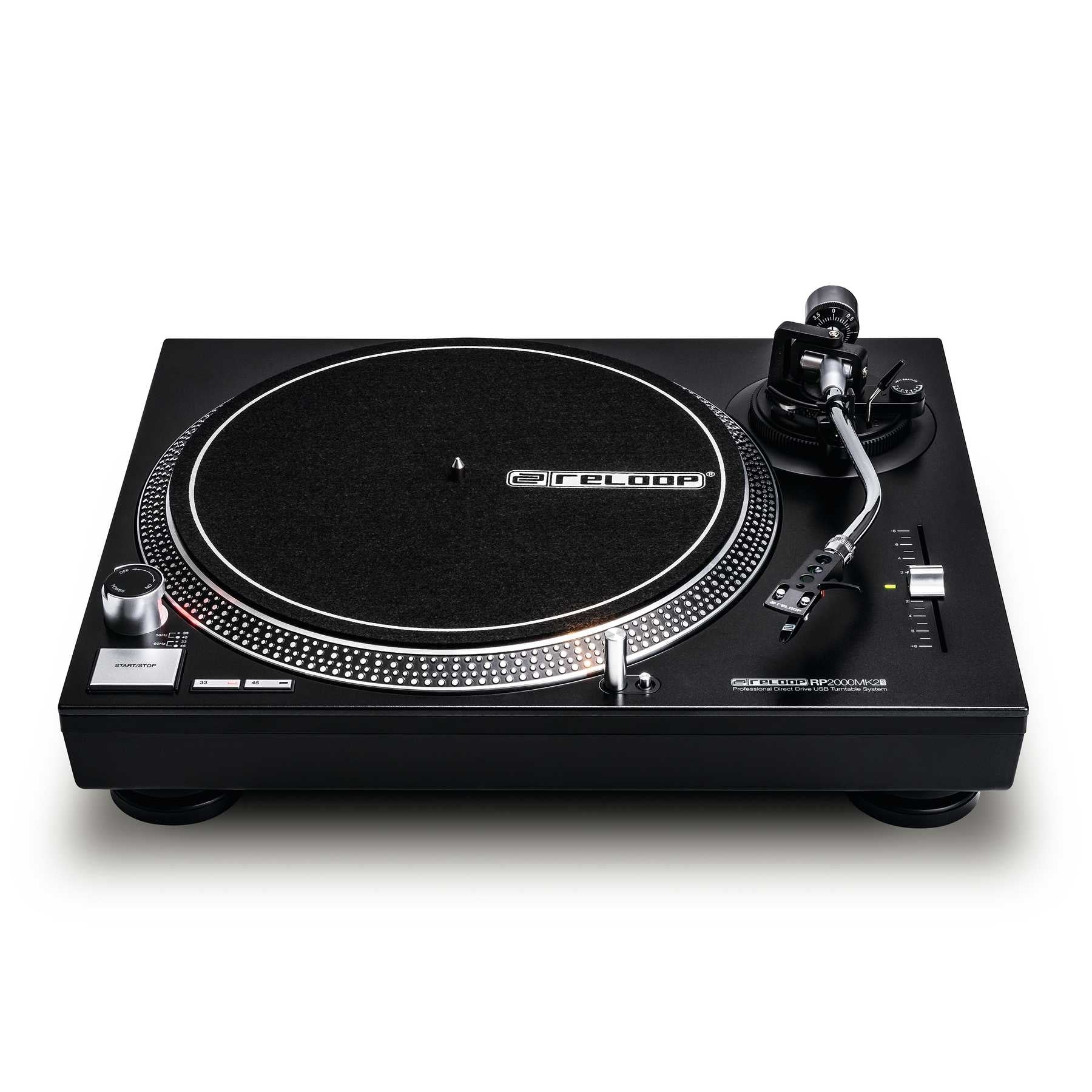 Reloop RP-2000MK2 USB - Professional Direct Drive USB Turntable System