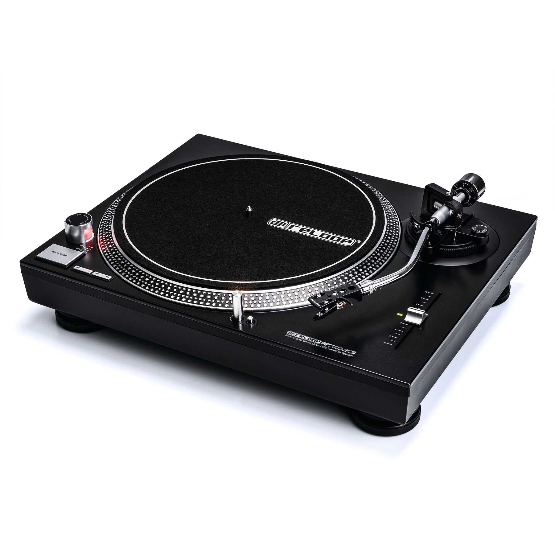 Reloop RP-2000MK2 USB - Professional Direct Drive USB Turntable System