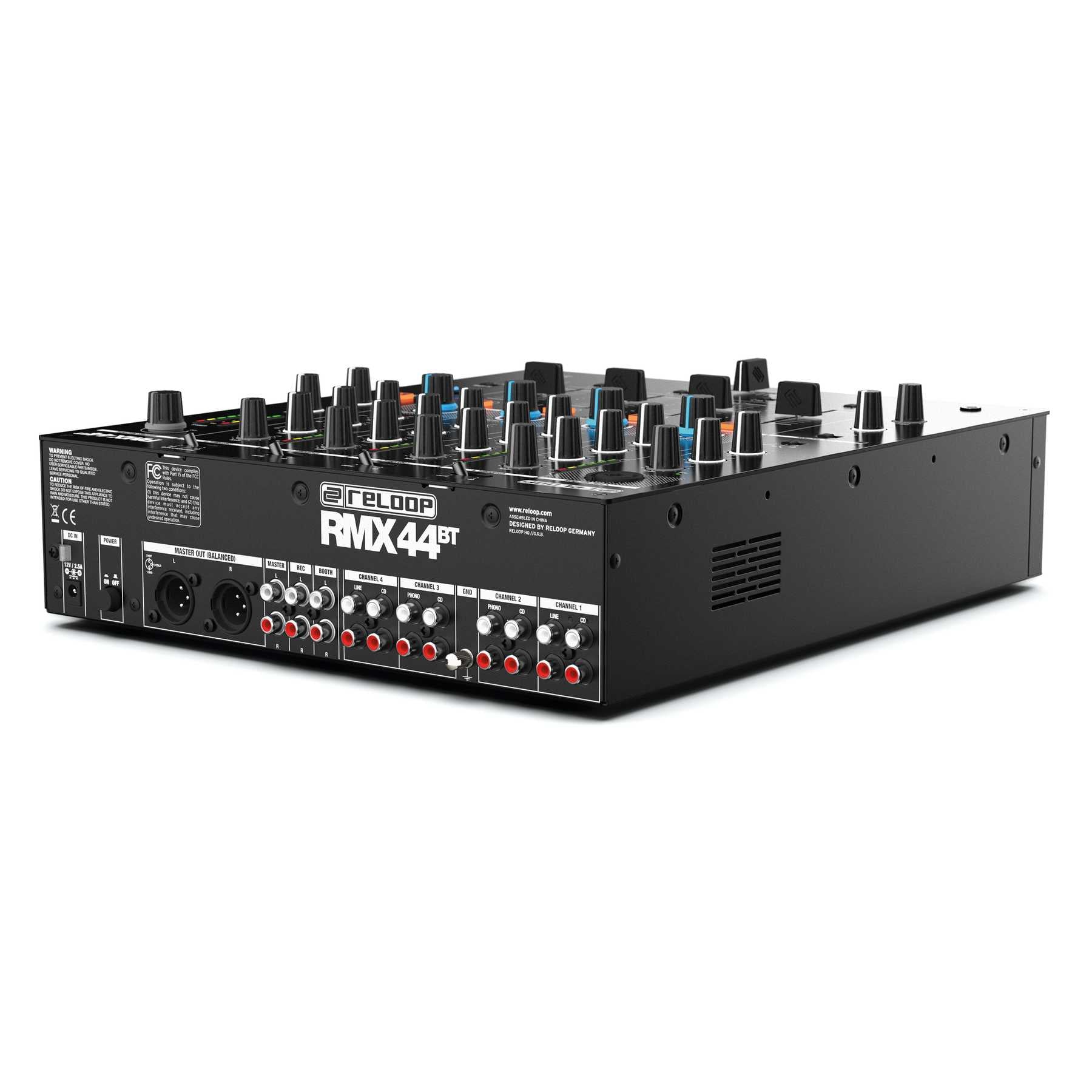 Reloop RMX-44 BT - 4 Channel Bluetooth DJ Club Mixer