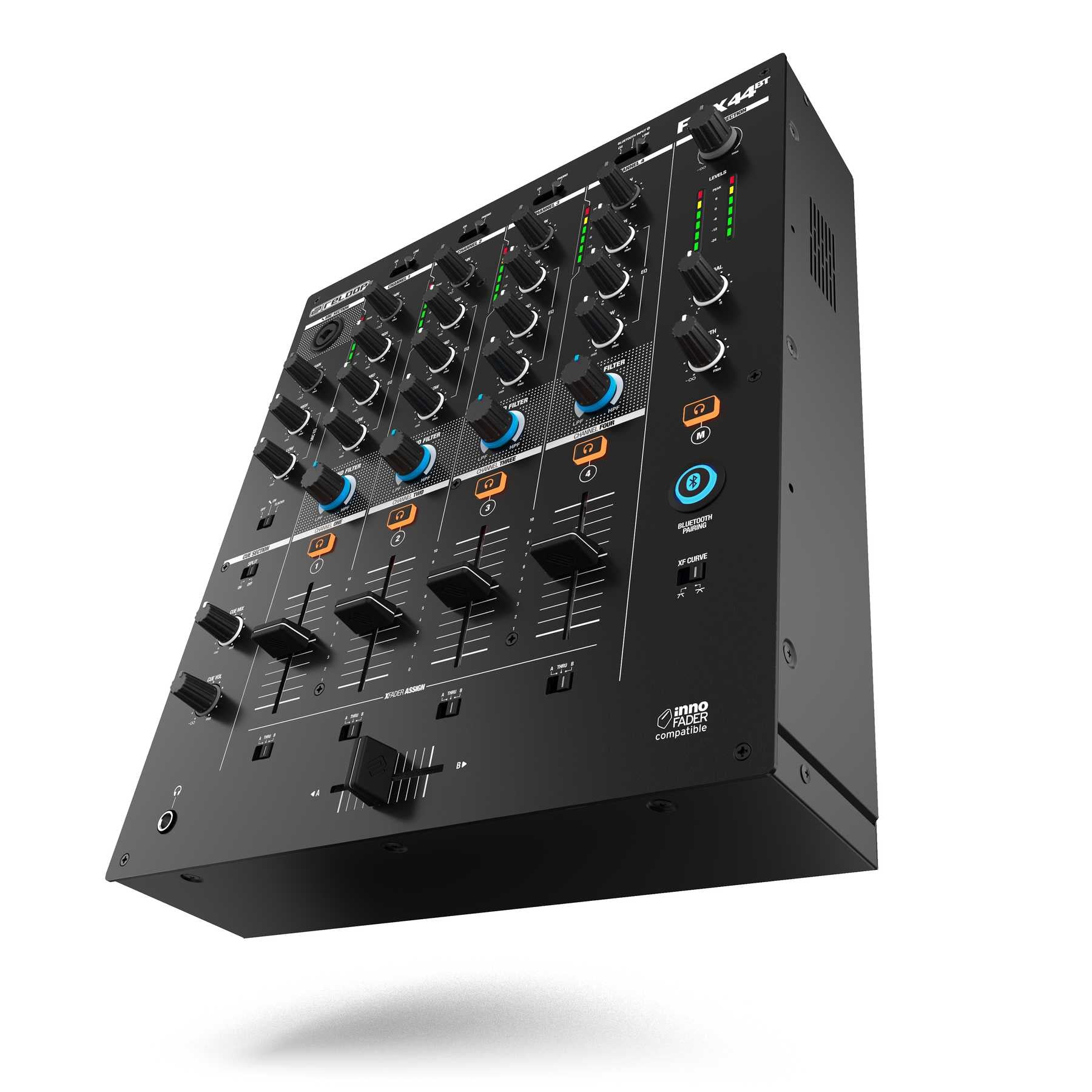 Reloop RMX-44 BT - 4 Channel Bluetooth DJ Club Mixer