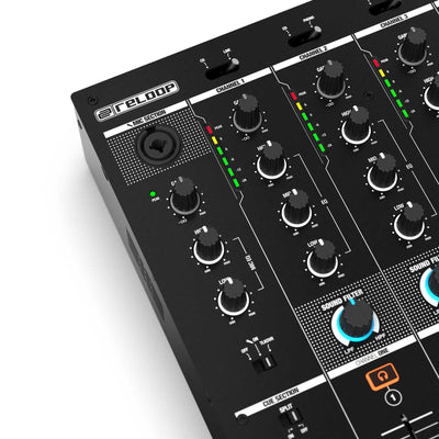 Reloop RMX-44 BT - 4 Channel Bluetooth DJ Club Mixer