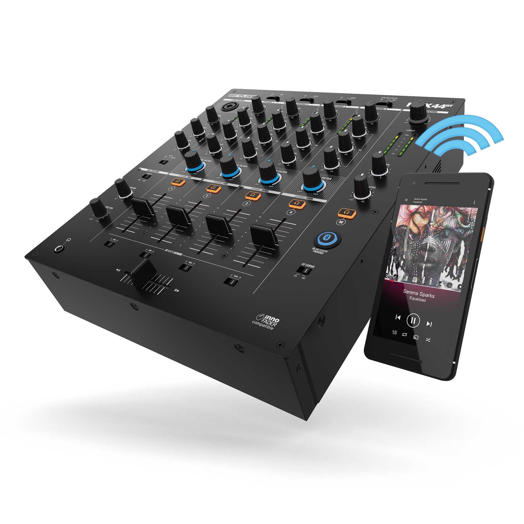 Reloop RMX-44 BT - 4 Channel Bluetooth DJ Club Mixer