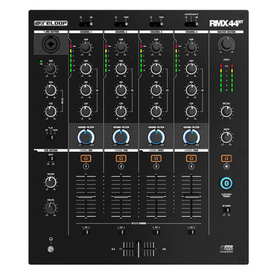 Reloop RMX-44 BT - 4 Channel Bluetooth DJ Club Mixer
