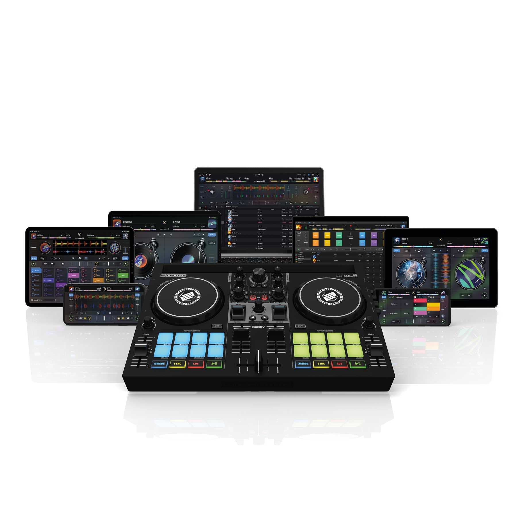 Reloop BUDDY DJコントローラー Reloop Buddy Compact 2-Deck djay Controller | The DJ Hookup