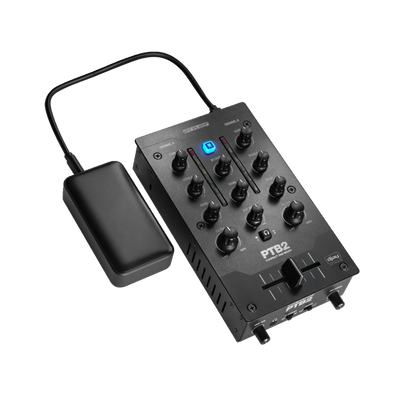 Reloop PTB2 - Portable 2+1-Channel DJ Mixer with DVS & Bluetooth Interface