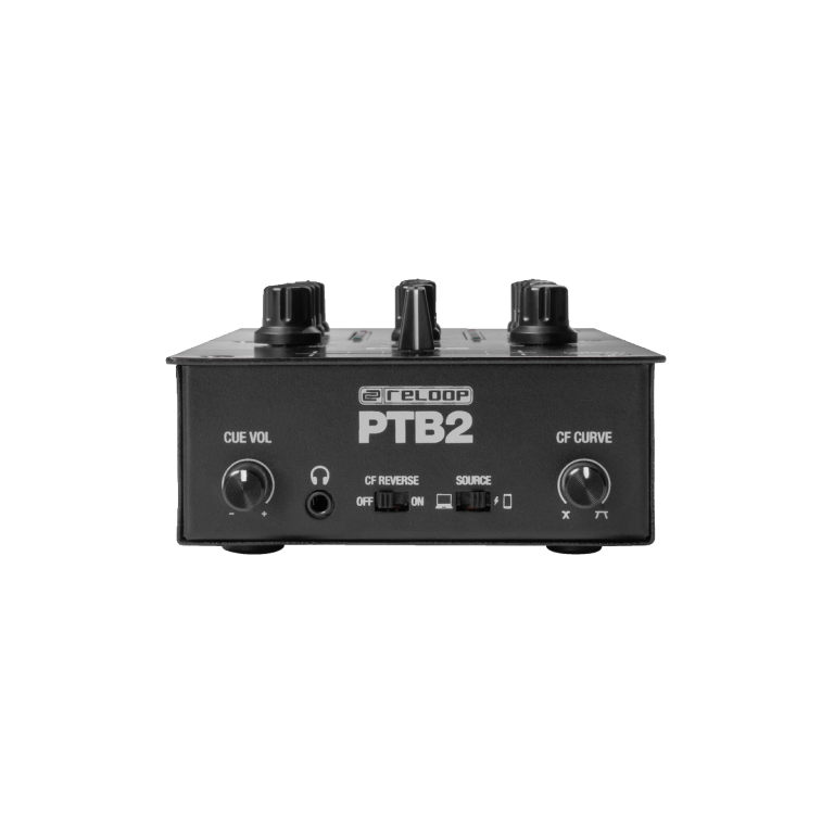 Reloop PTB2 - Portable 2+1-Channel DJ Mixer with DVS & Bluetooth Interface