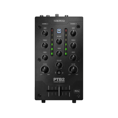 Reloop PTB2 - Portable 2+1-Channel DJ Mixer with DVS & Bluetooth Interface