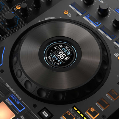 Reloop Mixon 8 Pro - 4-Channel Professional Hybrid DJ Controller for Serato DJ Pro & Algoriddim Djay Pro Ai