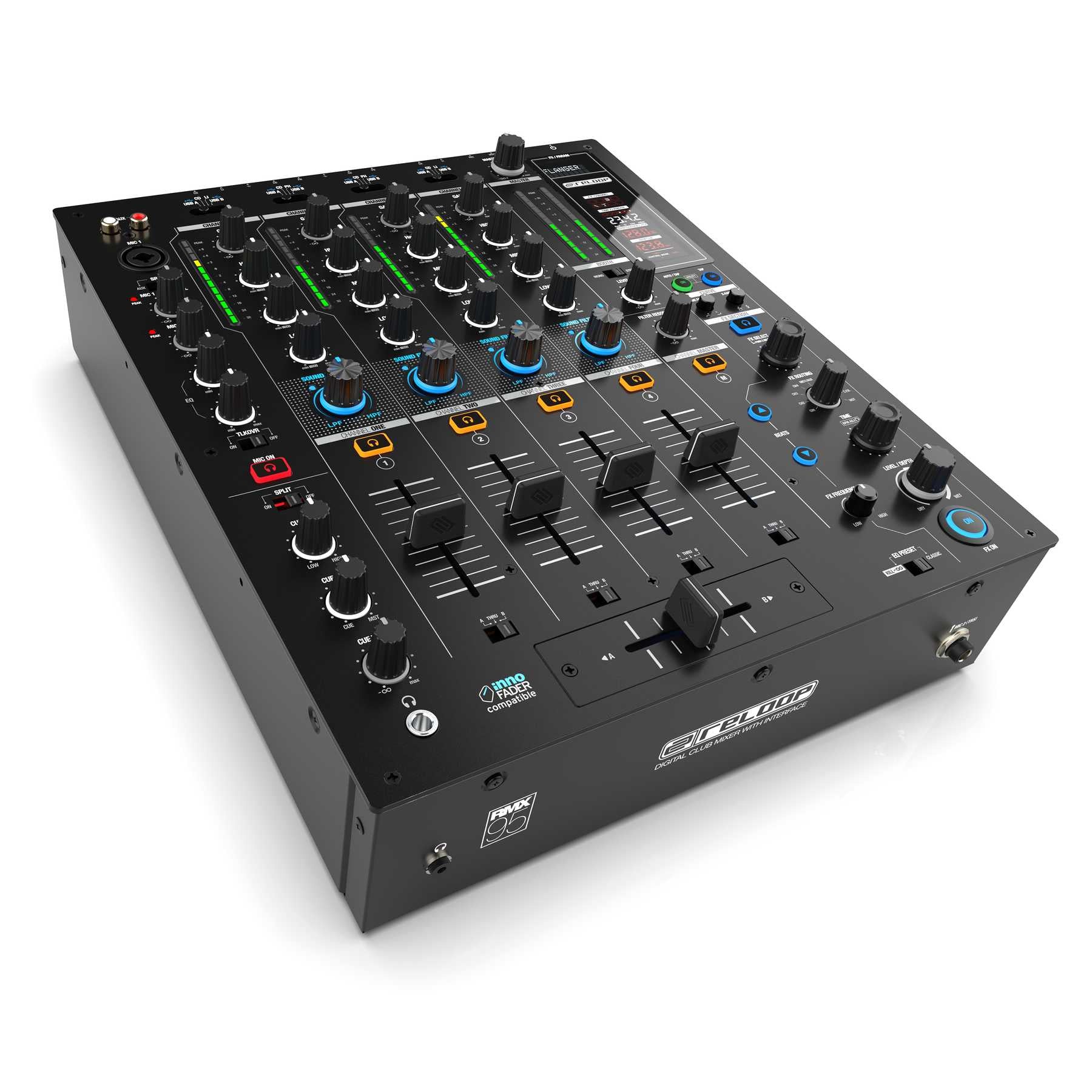 Reloop RMX-95 - Digital Club Mixer with 24-bit Dual Interface