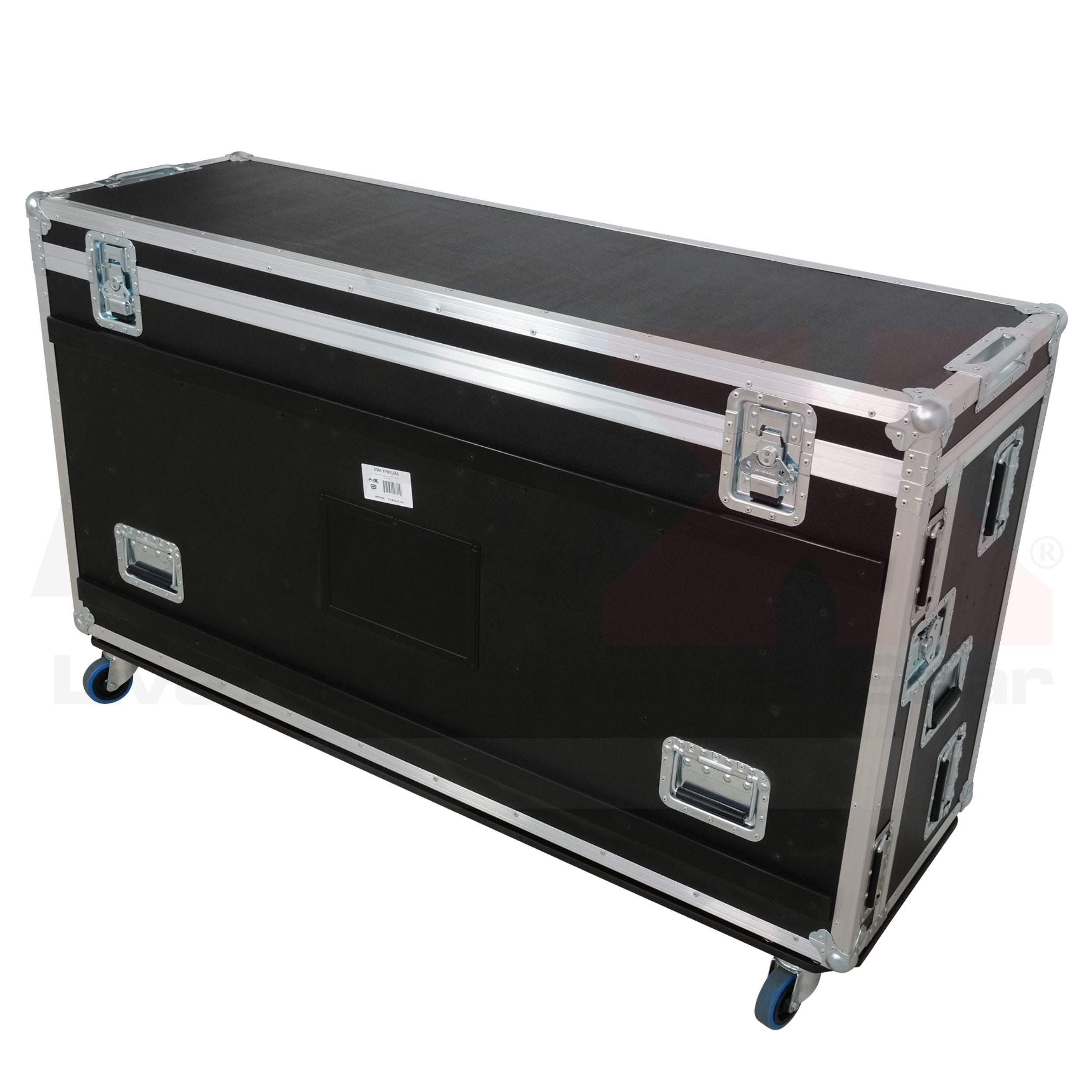 ProX Flight case for Yamaha Rivage PM5 CS-R5 Audio Console Mixer with Doghouse and Wheels by Santosom