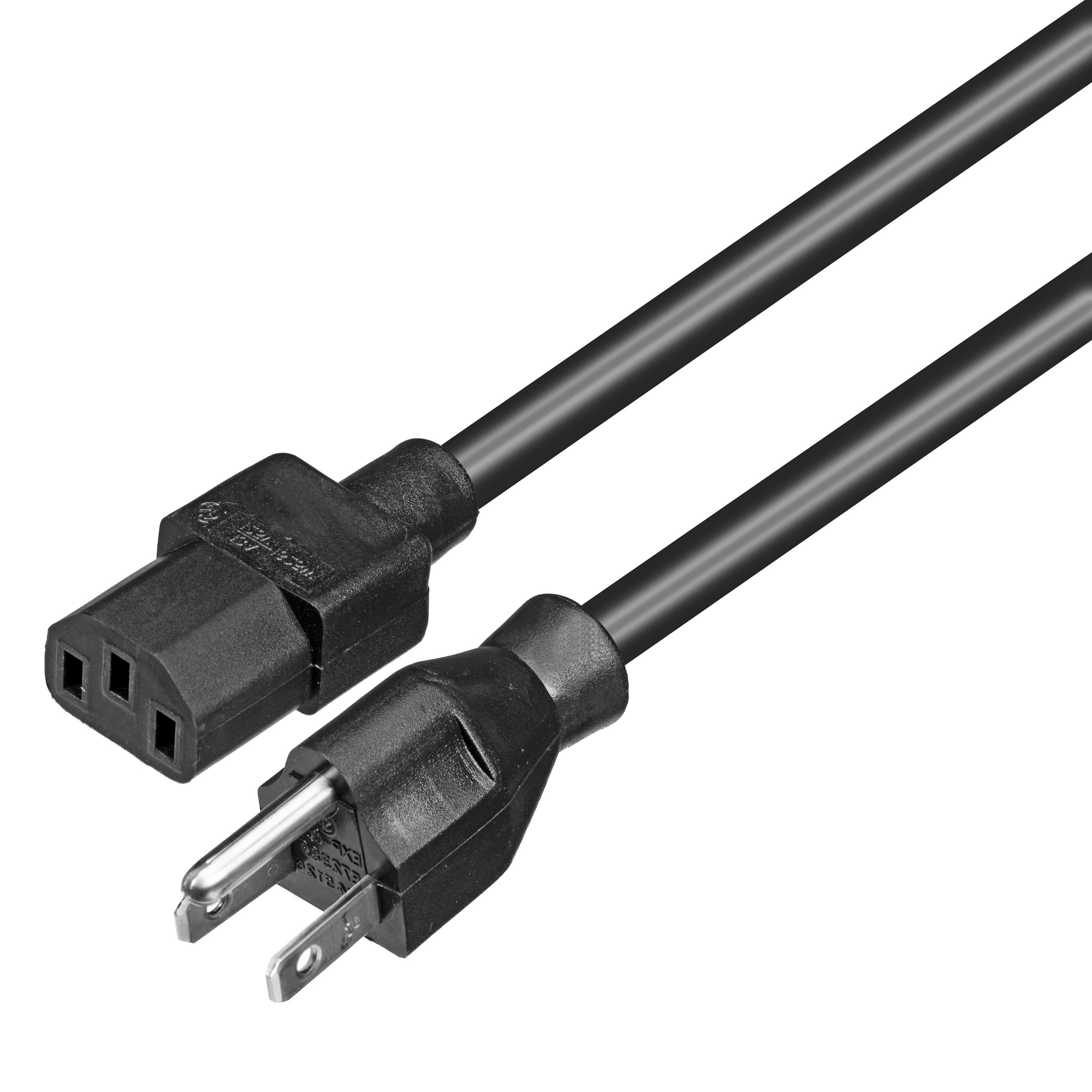 ProX XC-IEC14-10 - 110 Ft. NEMA 5-15P to NEMA 3-Prong 5-15R 14AWG Shielded Power Cable