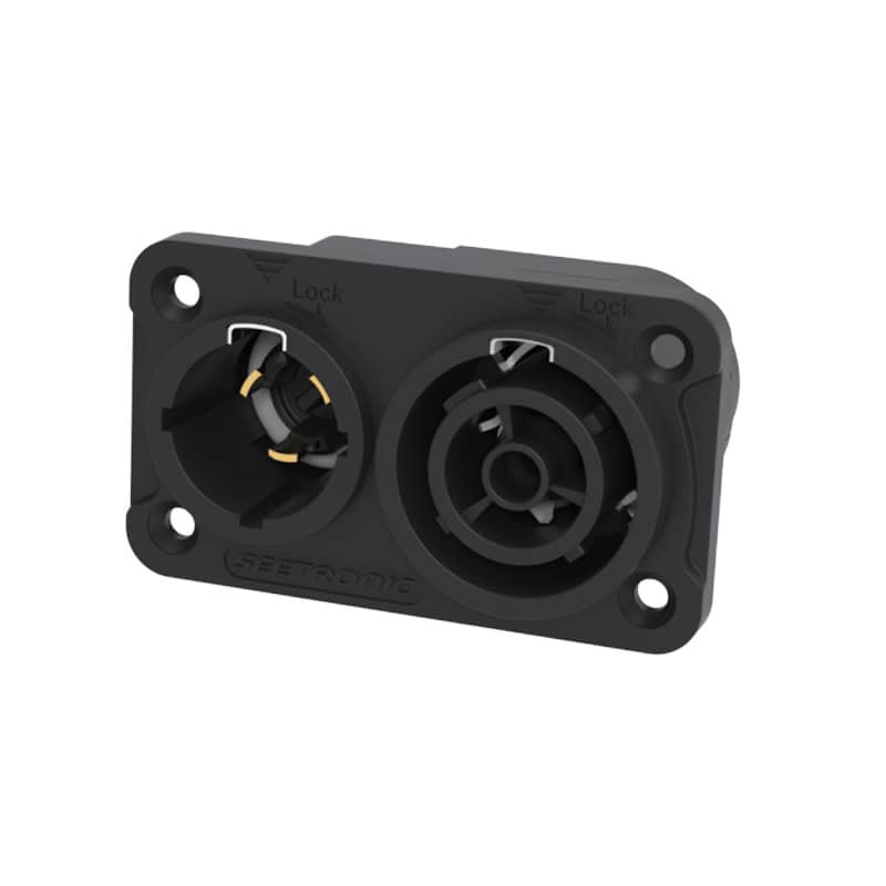 ProX Seetronic Lockable 3-Core Power Connector (Power-In & Power-Out)