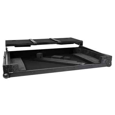 Headliner HL10012 - Pitch Black Flight Case for DDJ-FLX10 W/ Laptop Platform