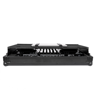 Headliner HL10012 - Pitch Black Flight Case for DDJ-FLX10 W/ Laptop Platform