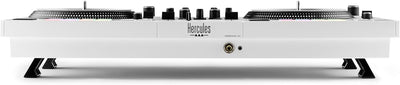 Hercules DJ Control Inpulse T7 (White) - 2-Channel DJ Controller for Serato & Djuced with 7" spinning platters (White, Limited Edition)