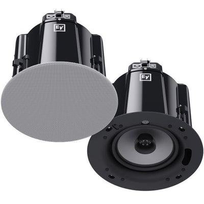 Electro-Voice EVID-C8.2-G2 - 8" 2-Way Coaxial Ceiling Speaker w/ Multi-Tap 70/100V Transformer.