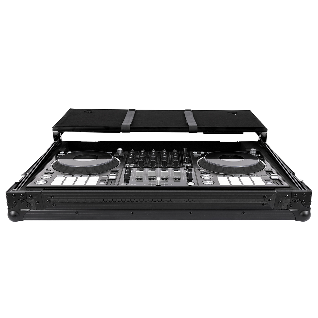 Pioneer DJ DDJ-FLX10-W (White) + Headliner HL10013 Flight Case Bundle