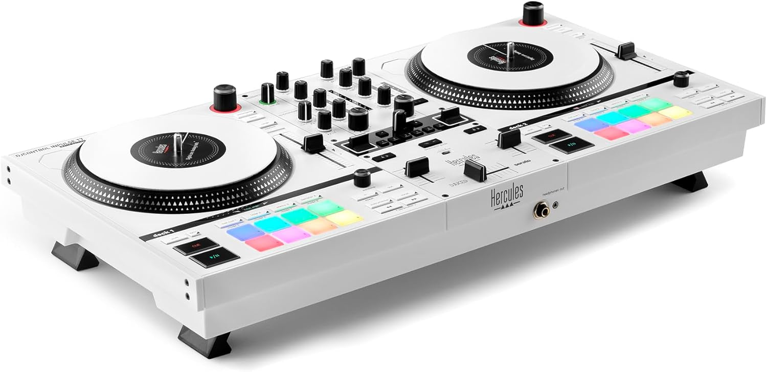 Hercules DJControl Inpulse T7 White Limited Edition 2-Channel DJ