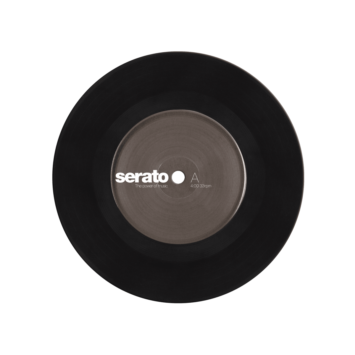 Serato 7-Inch DVS Control Vinyl Black Pair | The DJ Hookup