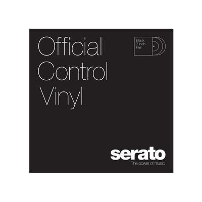 Serato Performance Series 7" Control Vinyl (Pair, Black)