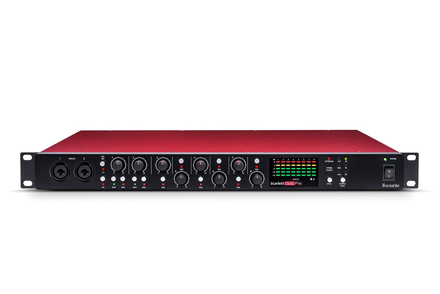 Focusrite Scarlett OctoPre - 8-channel Mic Preamp with ADAT Connectivity