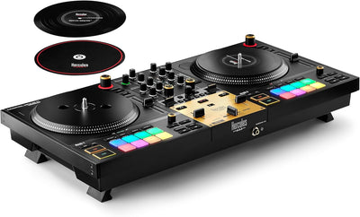Hercules DJ Control Inpulse T7 Premium Edition - 2-Channel DJ Controller for Serato & Djuced with 7", Premium Vinyl Edition