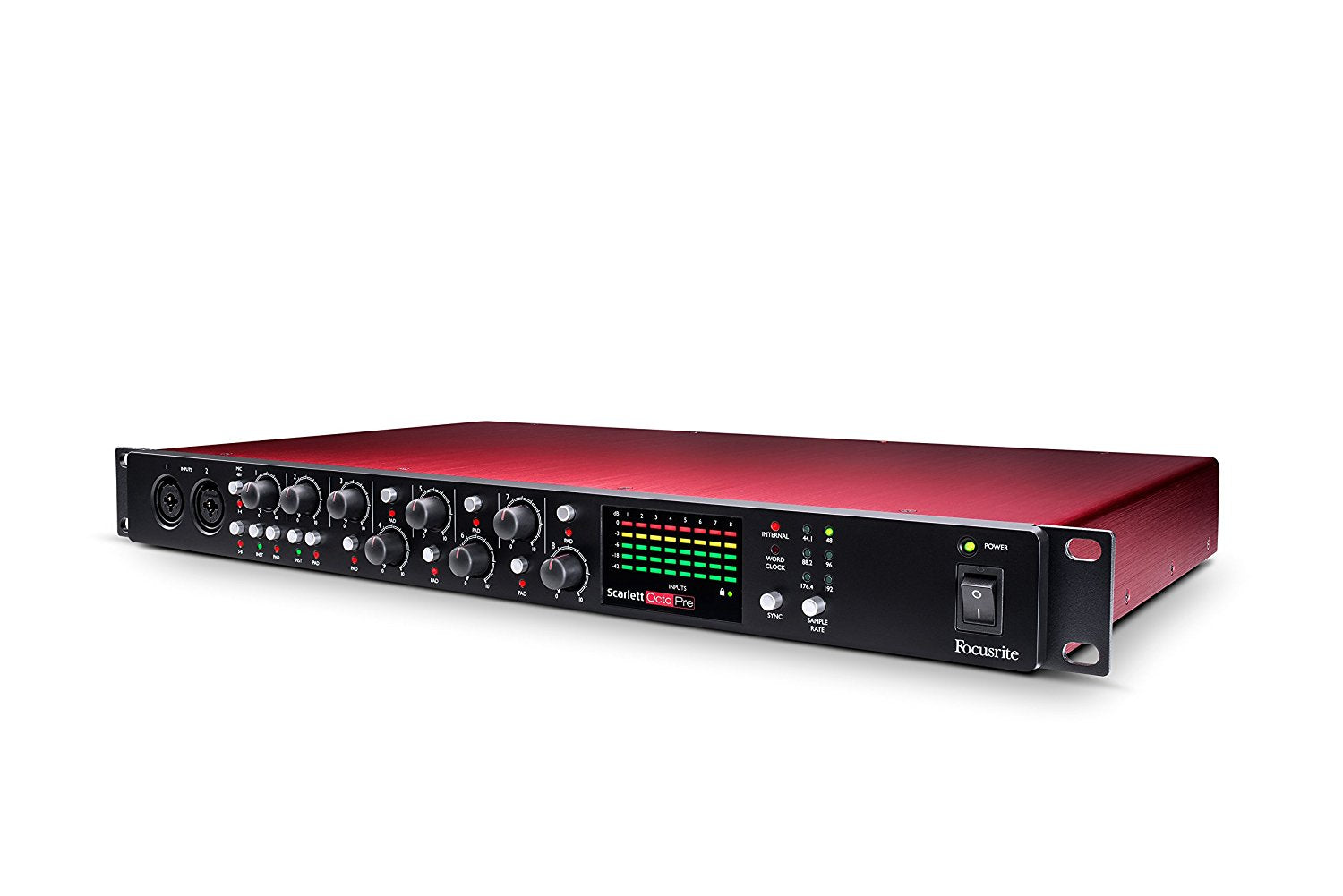 Focusrite Scarlett OctoPre - 8-channel Mic Preamp with ADAT Connectivity
