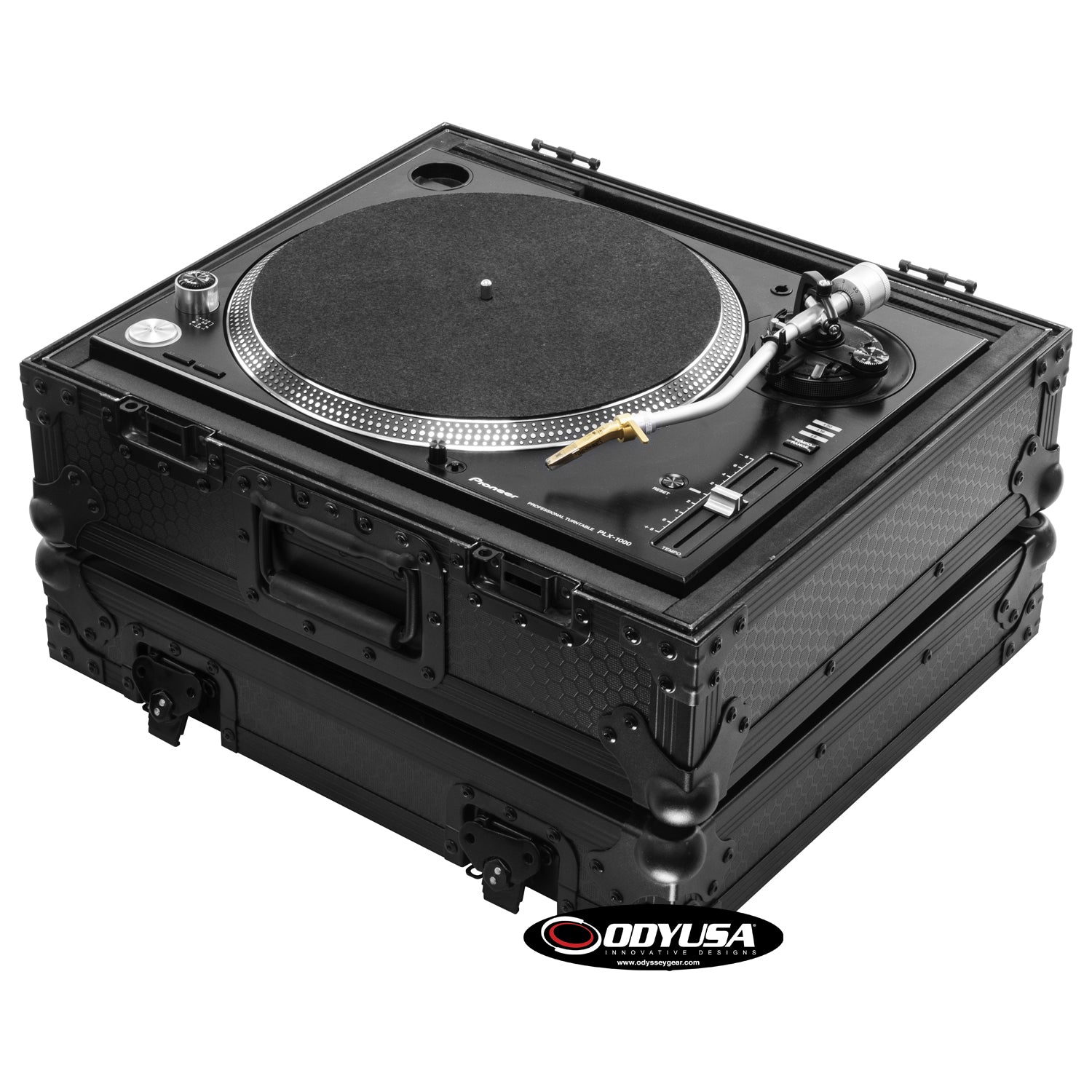 Odyssey 810103 -  Industrial Board Case Fitting Technics 1200, Pioneer Turntables, or Similar Size Turntables