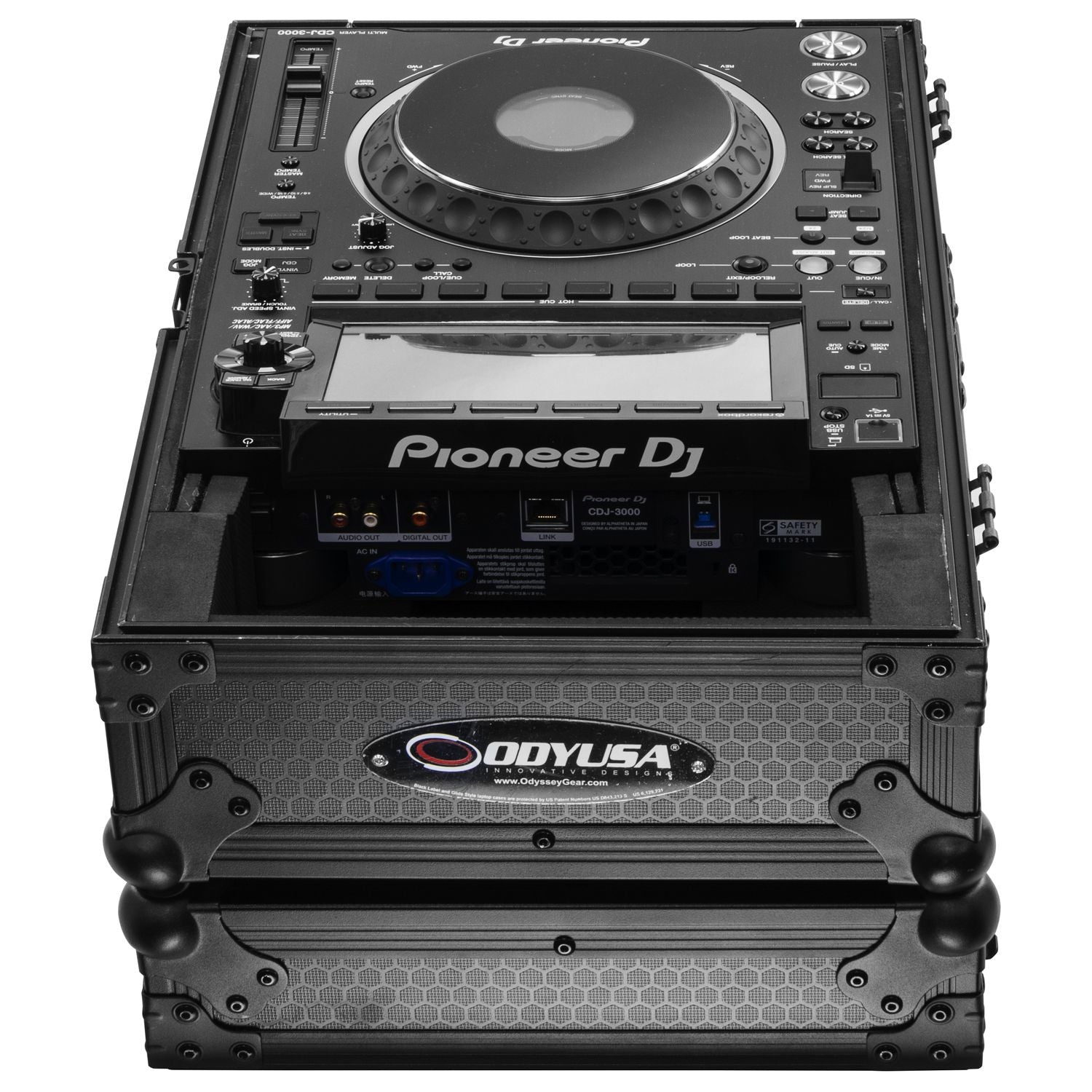 Odyssey 810110 -  Custom Fit for Pioneer CDJ-3000 Industrial Board Case