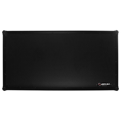 Odyssey 810141 -  Industrial Board Glide Style Case Fitting Most 12″ DJ Mixers and Two Pioneer CDJ-3000