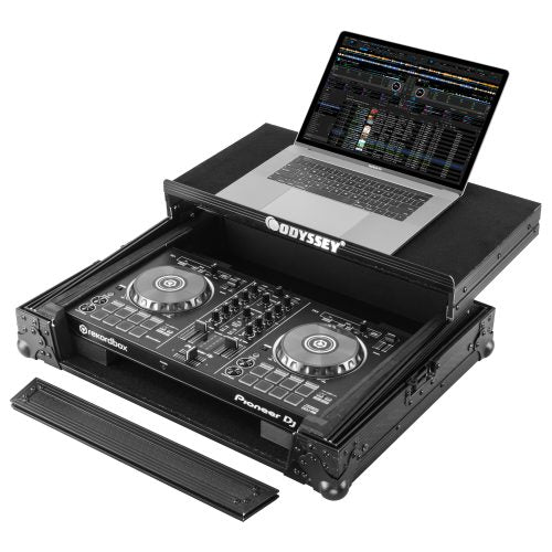 Odyssey 810165 - Industrial Board Glide Style Case Fitting Pioneer DDJ-RB or Similar Size DJ Controllers