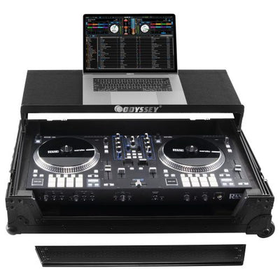 Odyssey 810257 - Custom Fit for Rane ONE Industrial Board Glide Style Case with Wheels