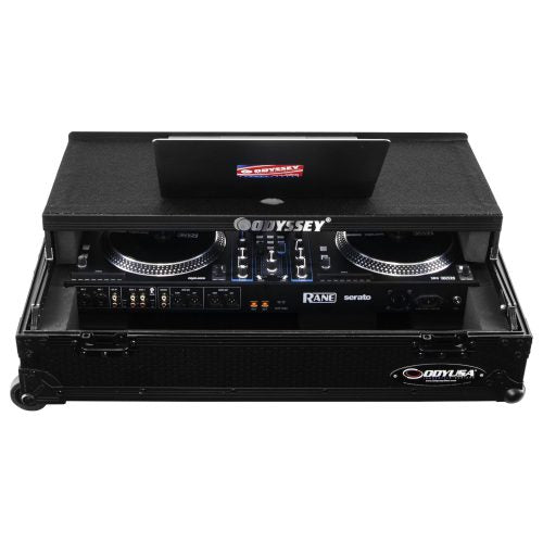 Odyssey 810257 - Custom Fit for Rane ONE Industrial Board Glide Style Case with Wheels