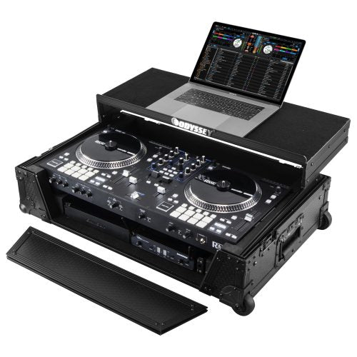 Odyssey 810264 - Custom Fit for Rane ONE Industrial Board Glide Style 1U Case with Wheels