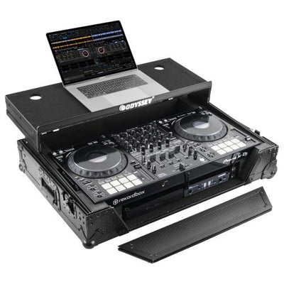 Odyssey 810271 - Custom Fit for Pioneer DDJ-1000 Industrial Board Glide Style 1U Case with Wheels